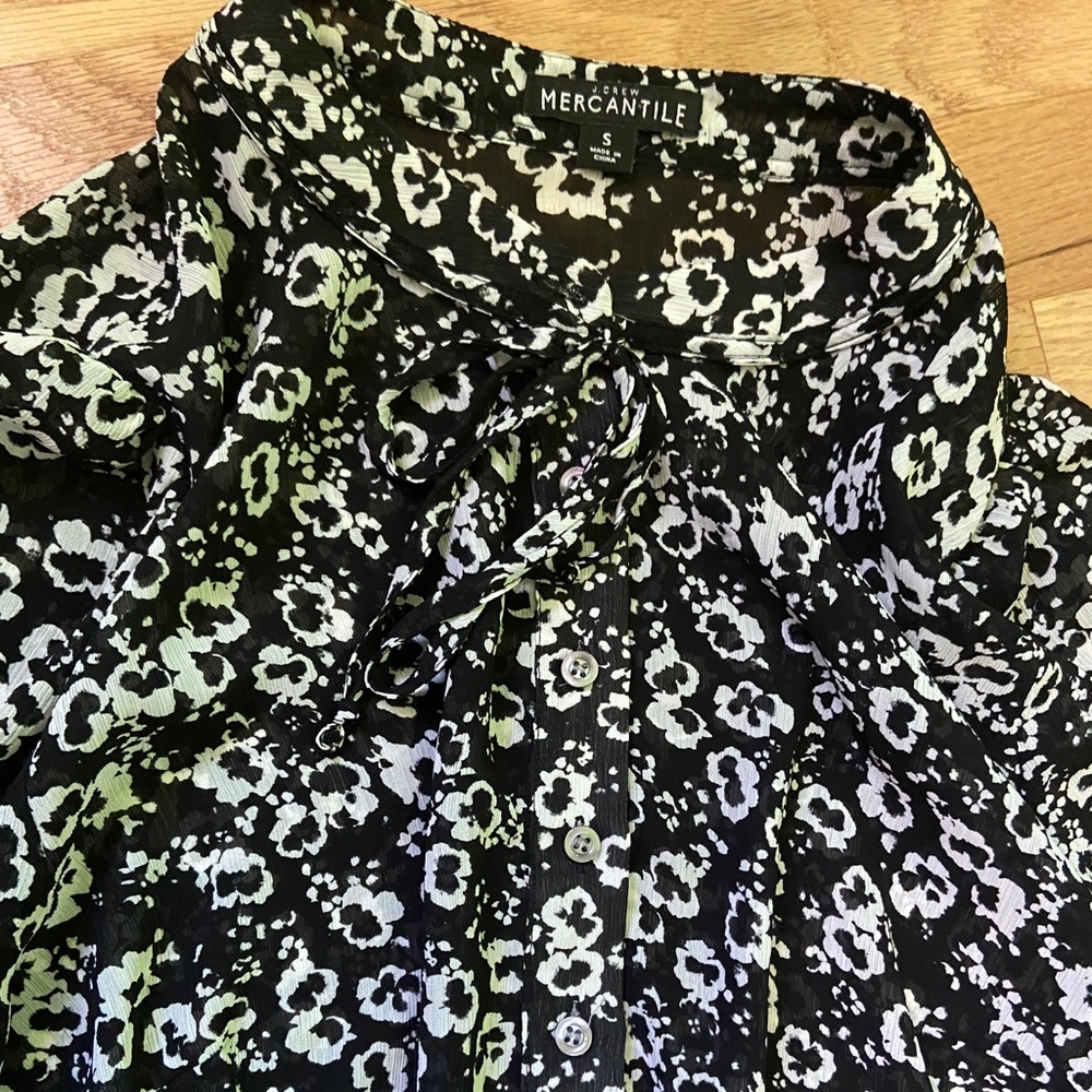 J crew mercantile sheer dress - Picture 2 of 5